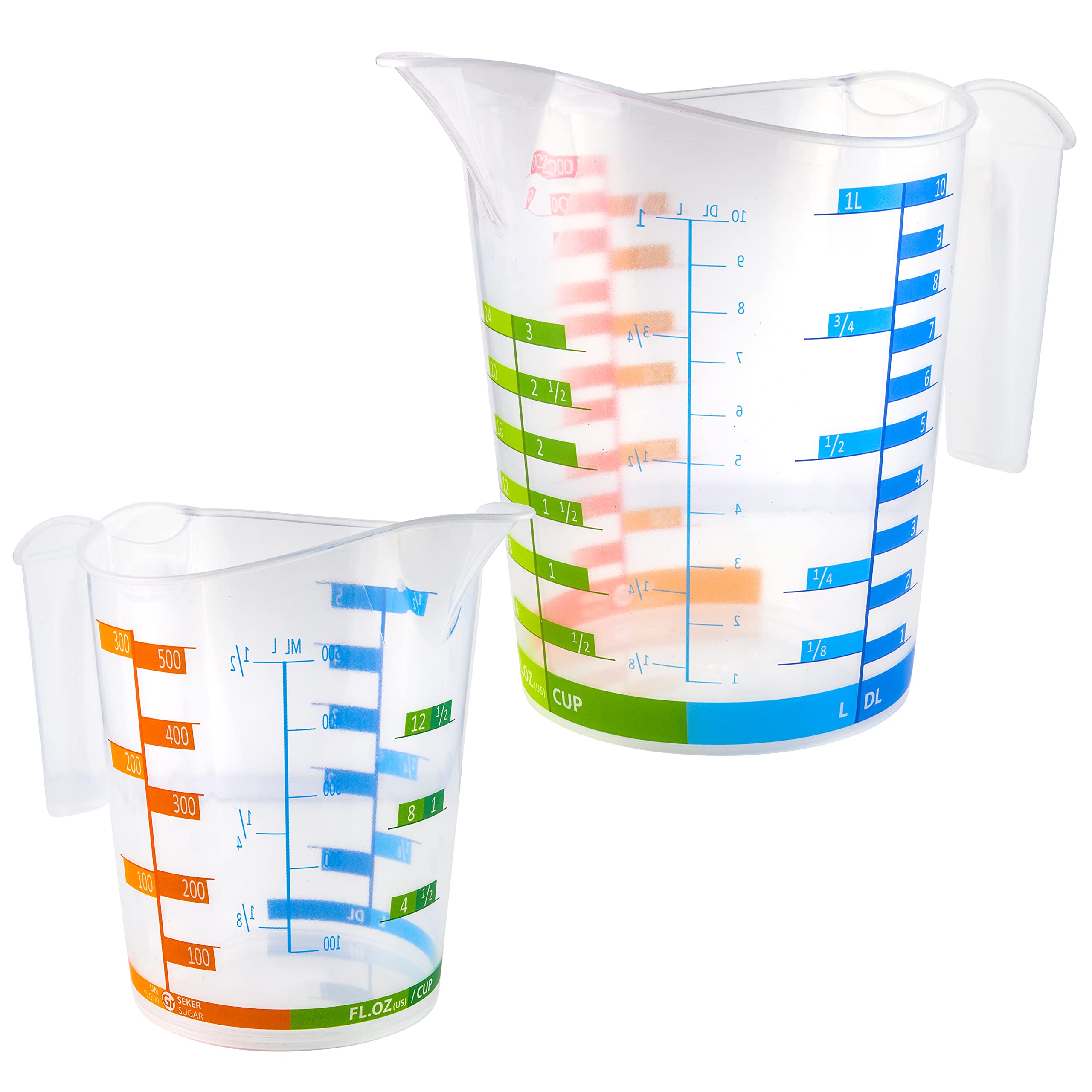 Tribello Measuring Cup Set two-piece 16oz 32oz plastic