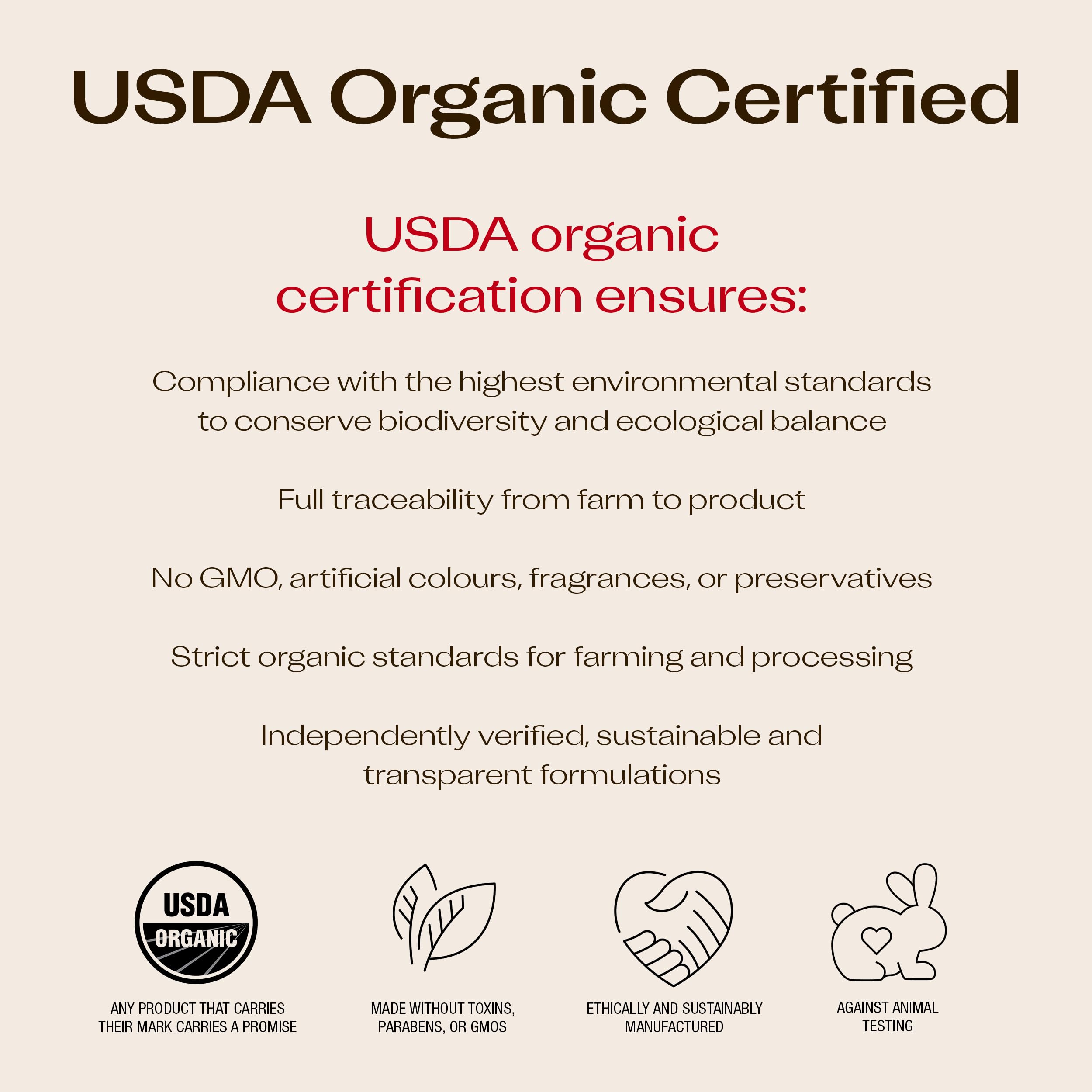 Trilogy certified organic rosehip oil product label