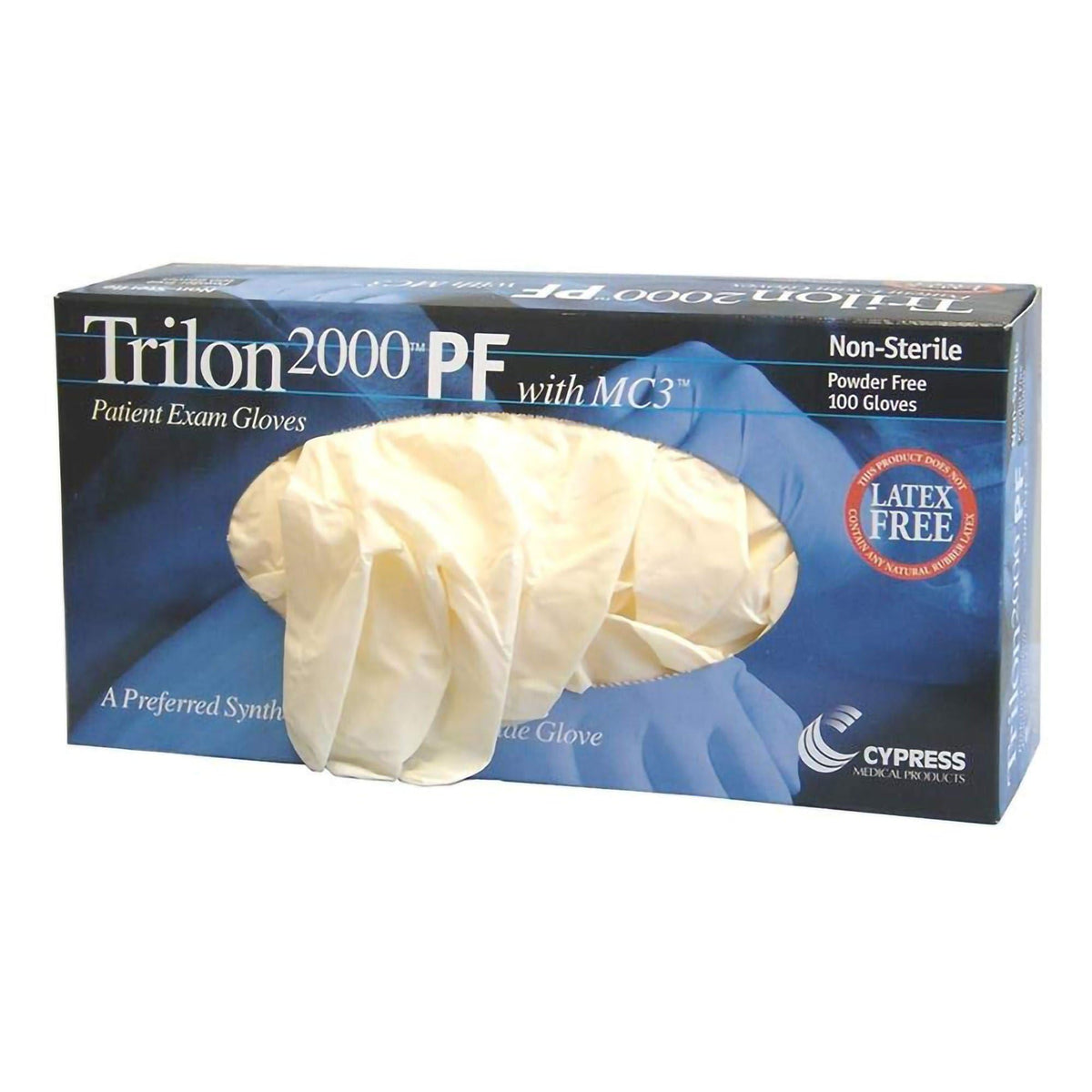 Trilon PF with MC3 Vinyl Exam Gloves product image