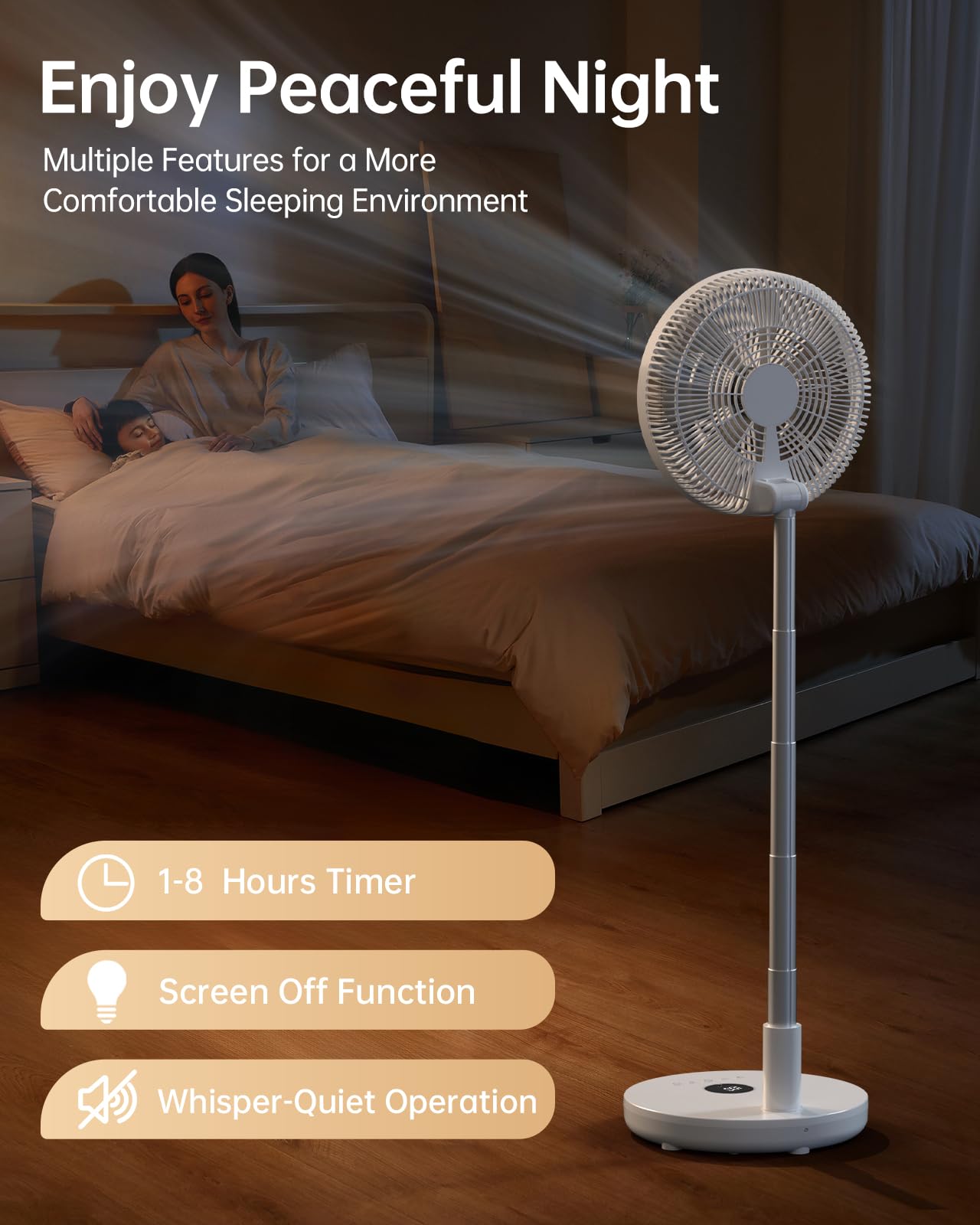 TriPole 80 degree oscillation wide airflow image