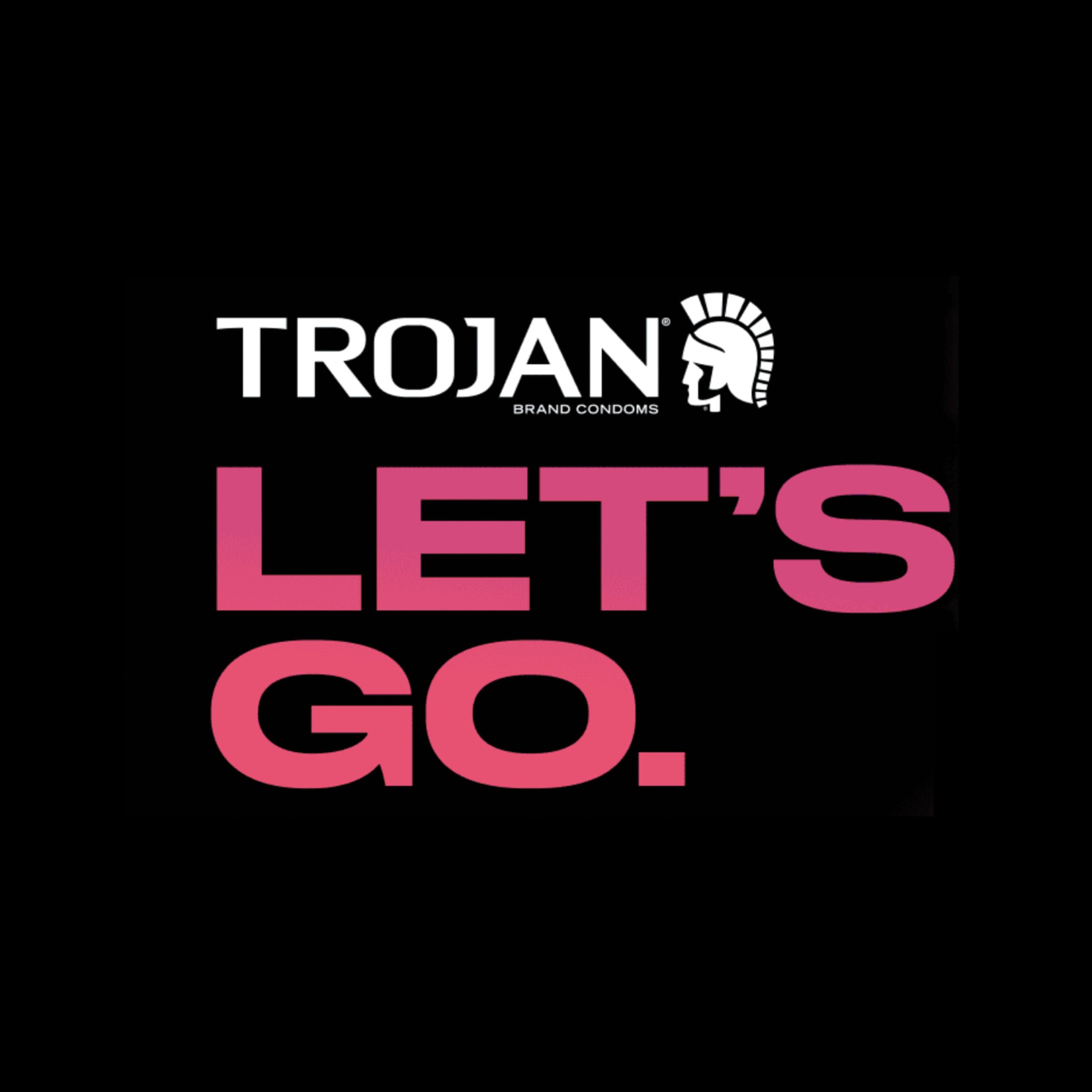 Trojan Bareskin straight-walled condom design close up