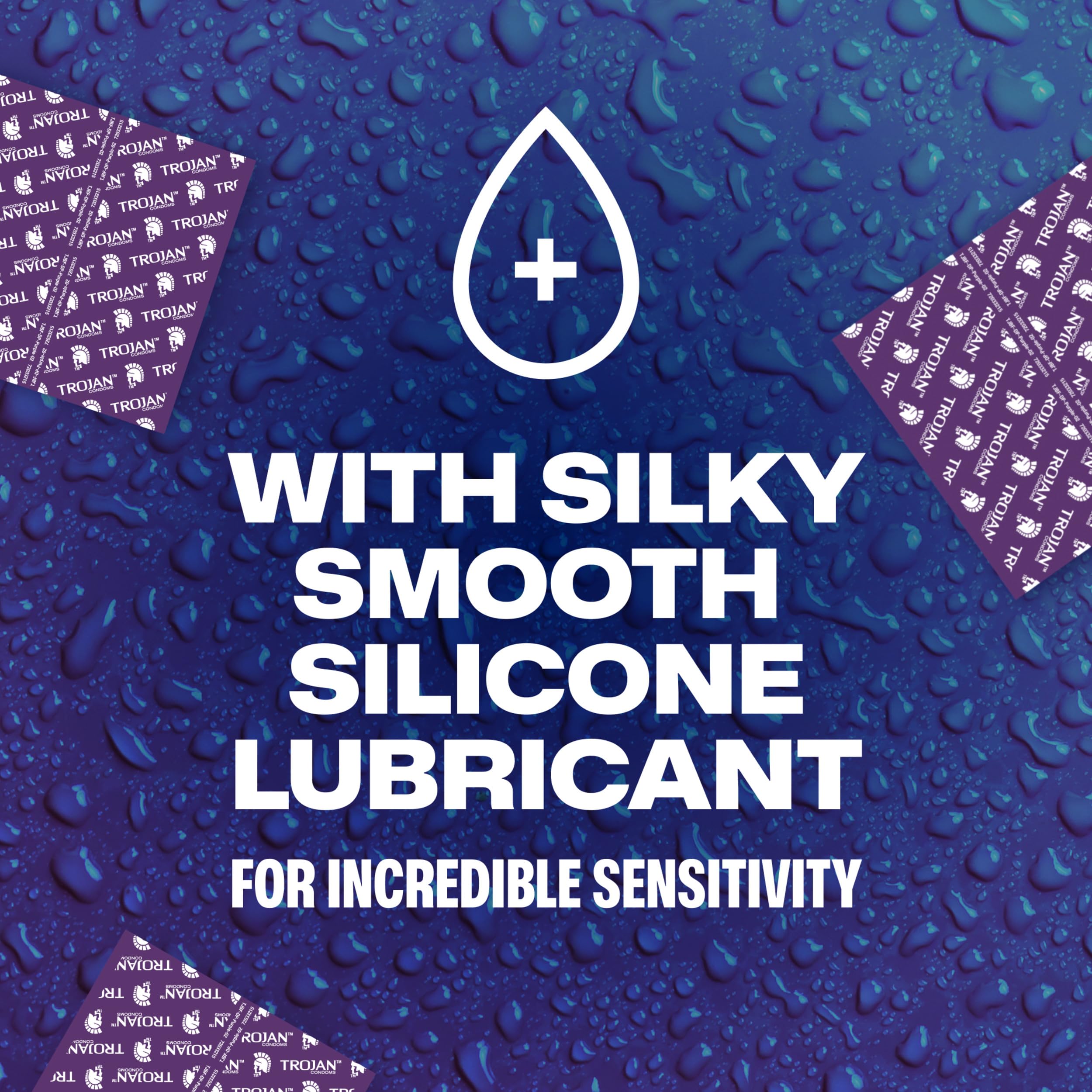 Her Pleasure Sensations condom packaging