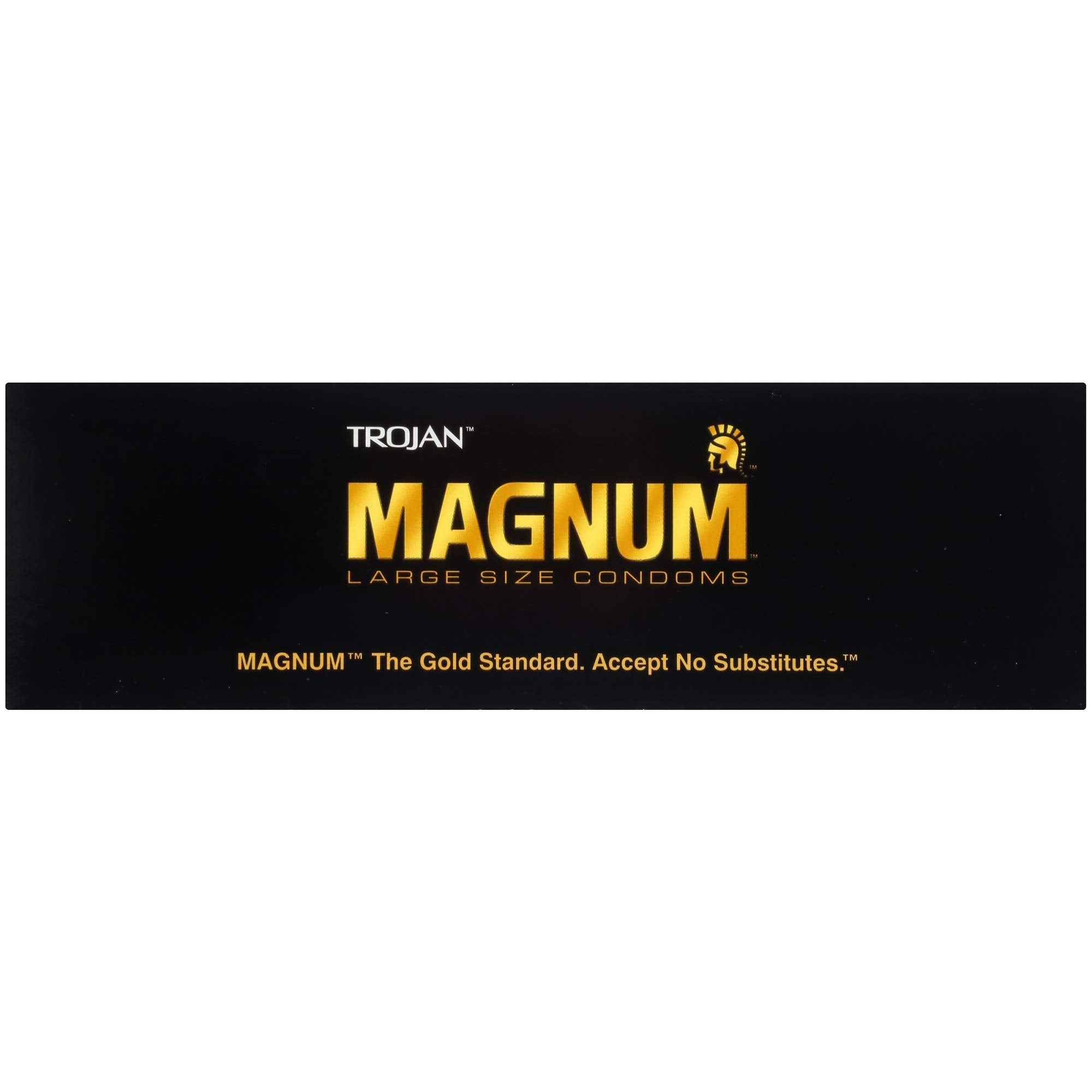 trojan magnum large size condoms premium latex