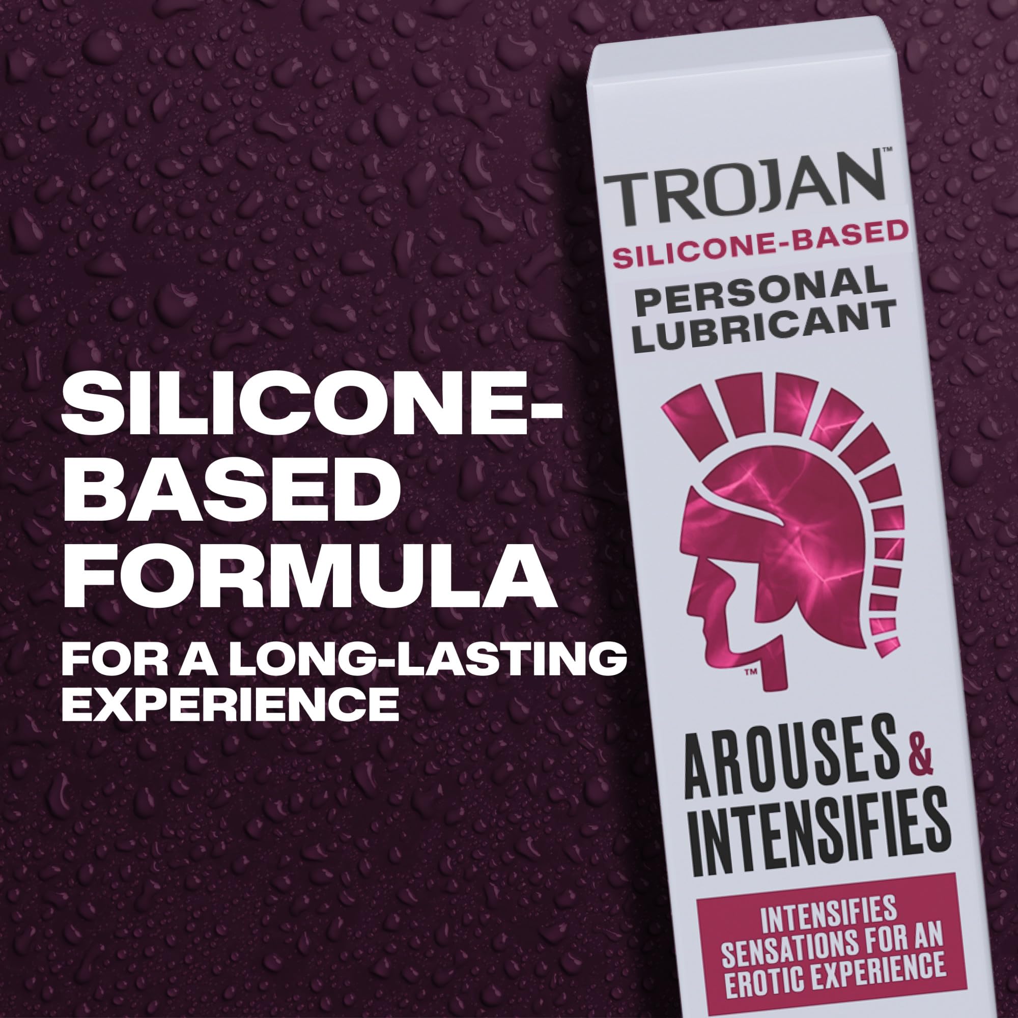 3 oz Trojan lubricant intimate massage bottle