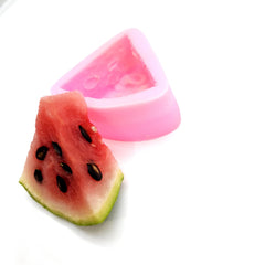 Tropical watermelon slice silicone mold color variation possible