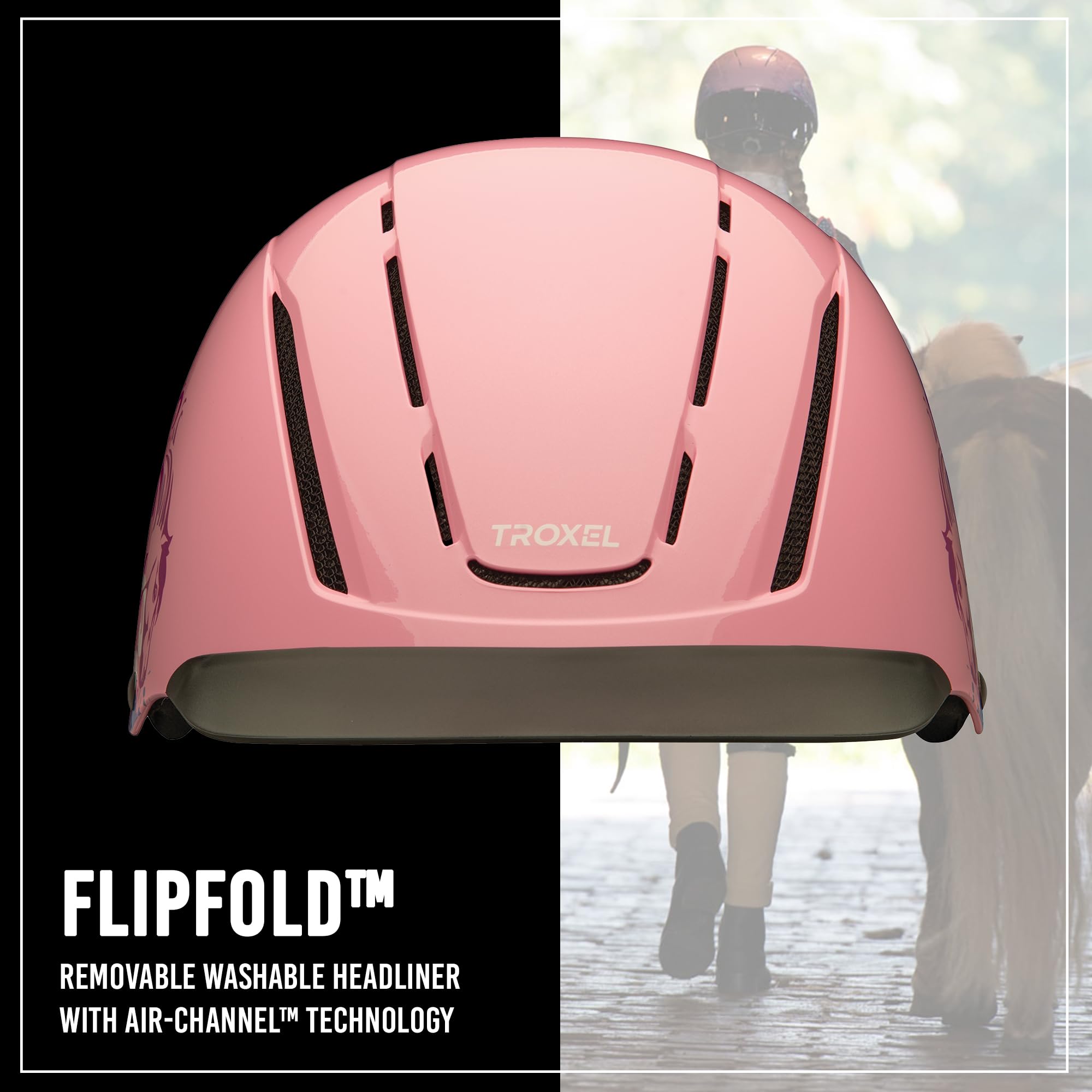 Troxel small size horse riding helmet with dialfit