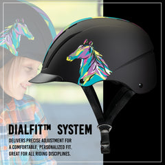 Troxel helmet suitable for men women and children size small