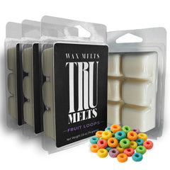 Fruit Loops wax melt by TruMelts 2.6 oz bar
