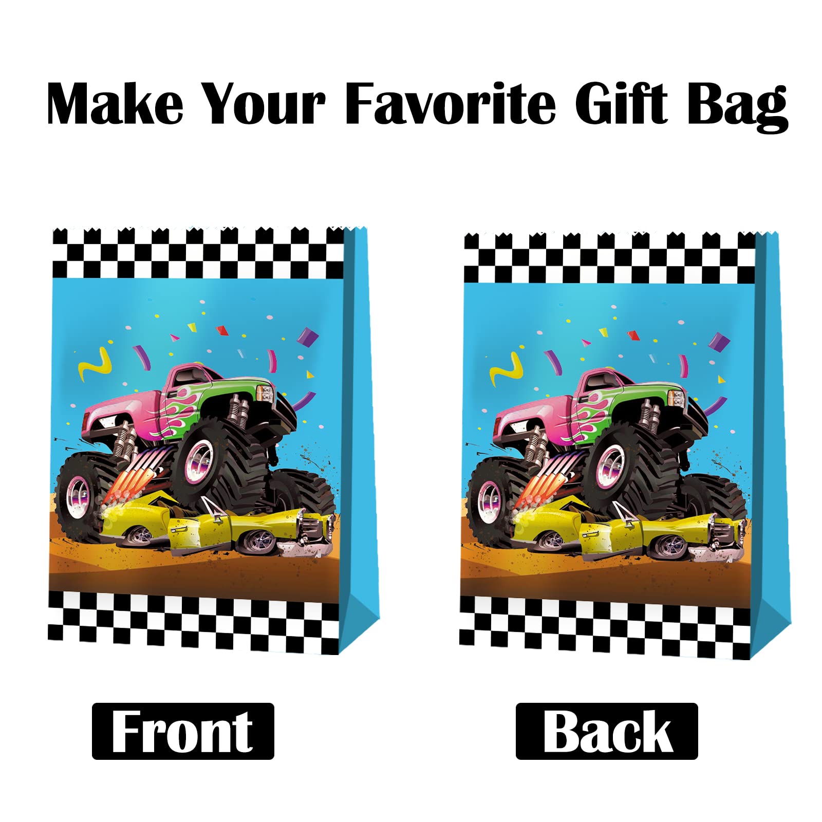 Truck theme party supplies for kids and celebrations