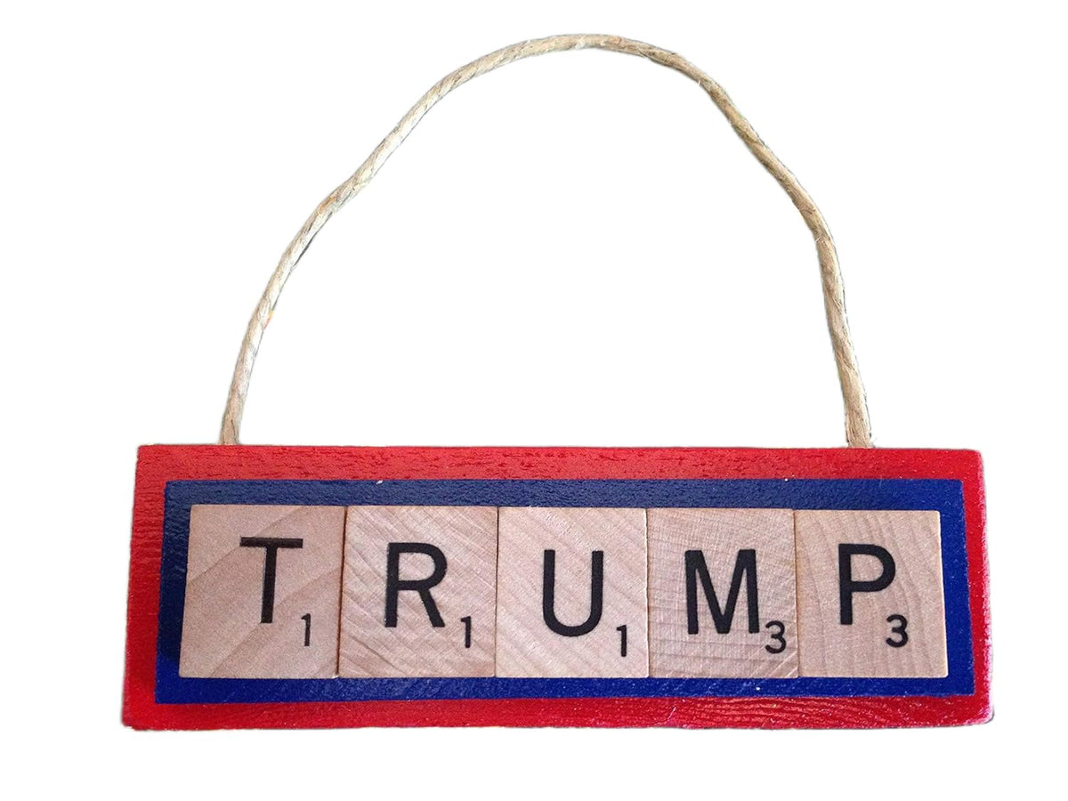 TRUMP Christmas Ornament Letters Tiles product image