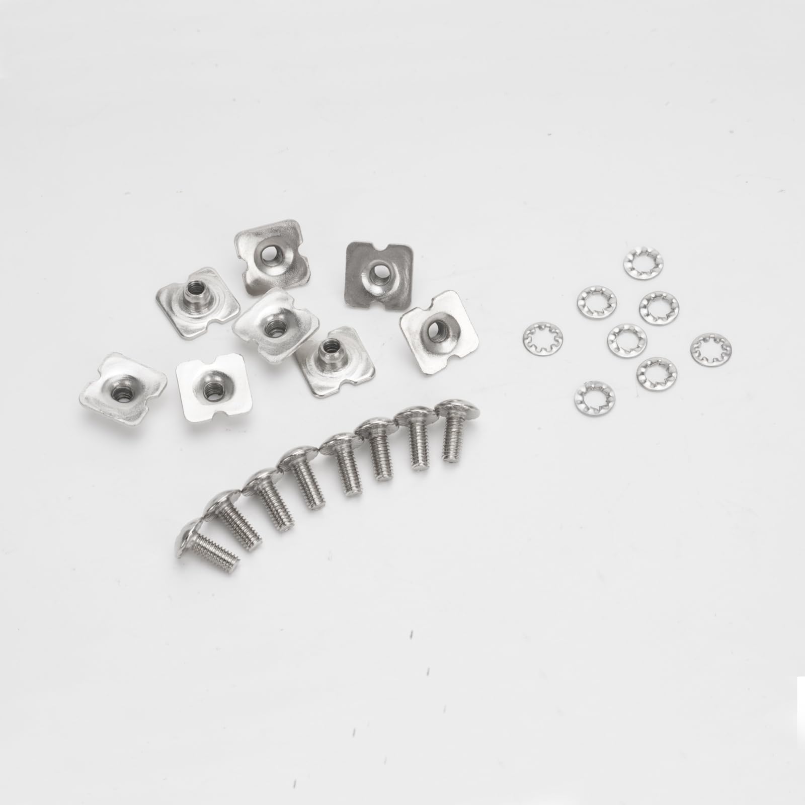Metal natural color back plate hardware without coating