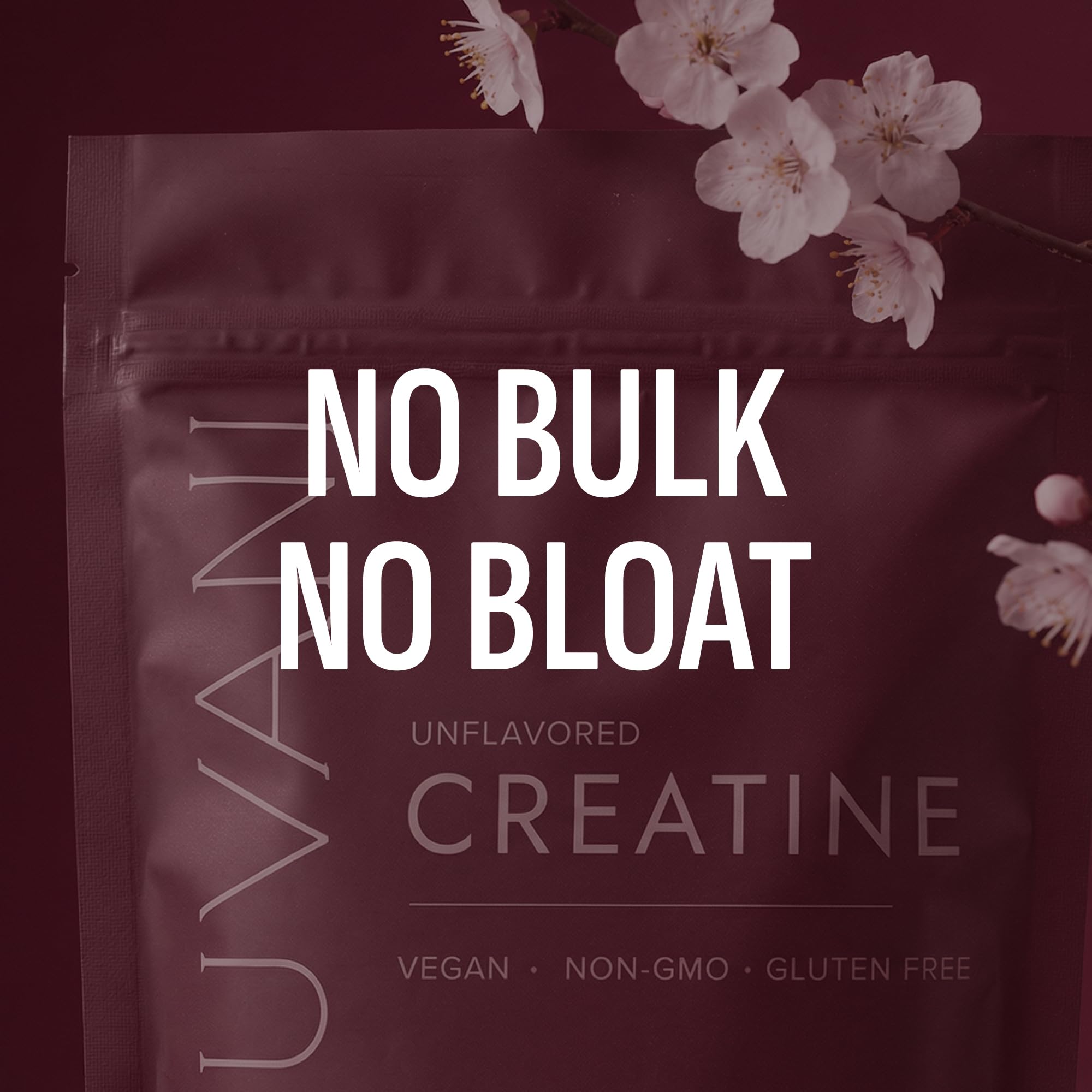 Truvani Creatine Monohydrate Powder unflavored product packaging