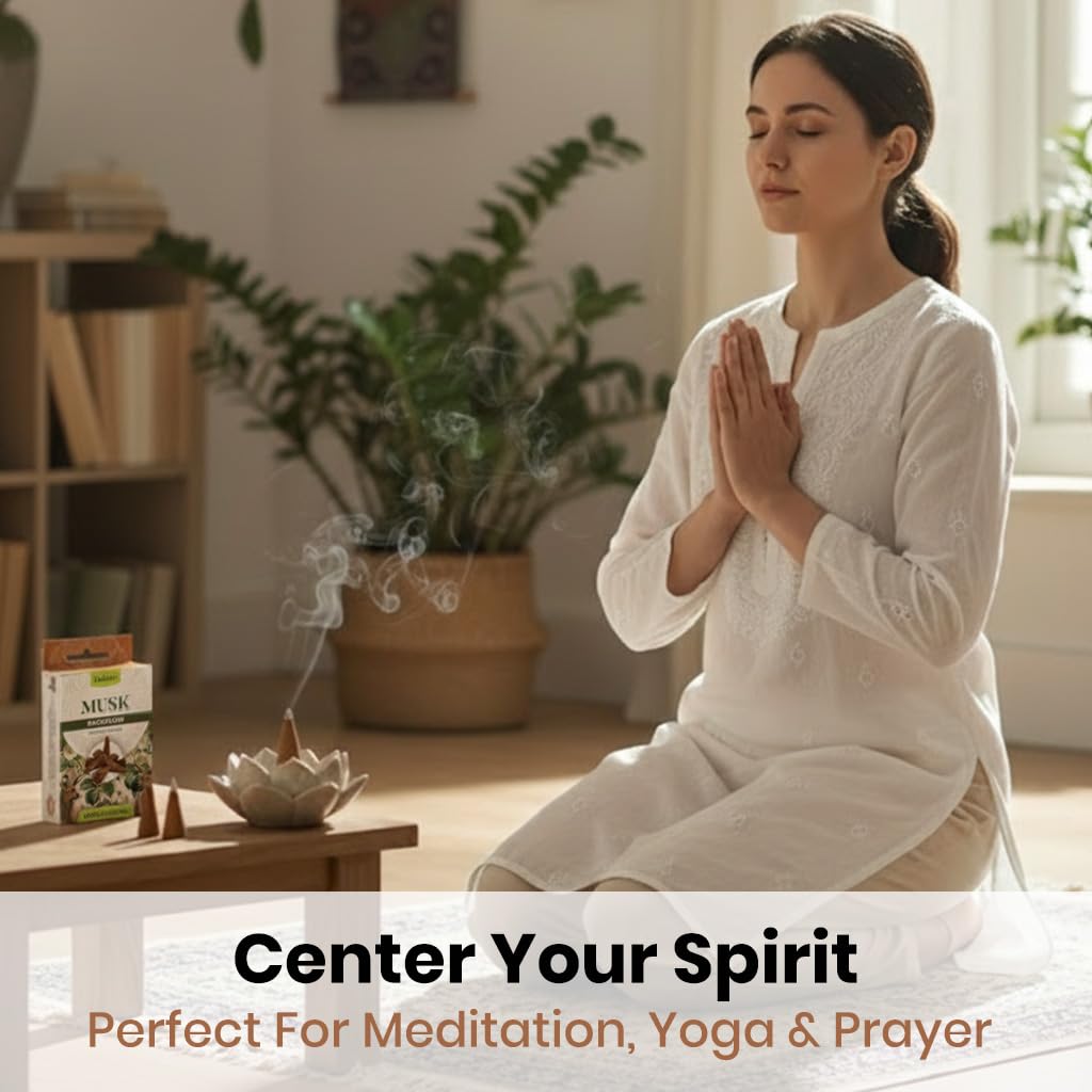 Palo Santo fragrance incense cone Tulasi