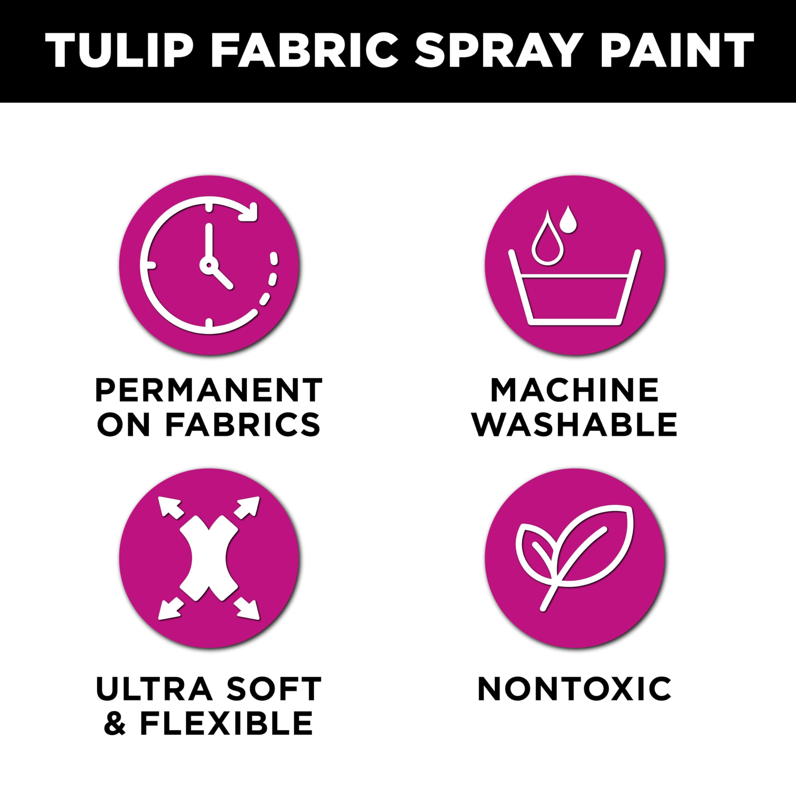 Tulip fabric paint non-aerosol 4 oz