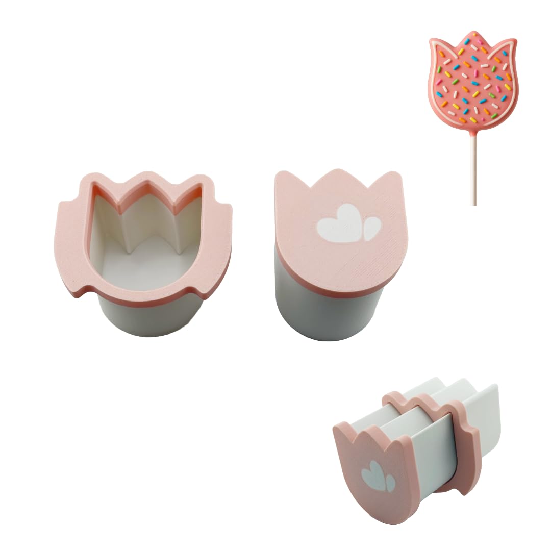 Tulip Round Cake Pop Mold Cutter product image