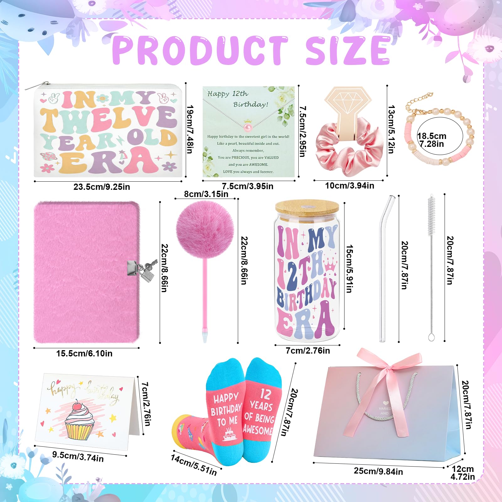 pink-scrunchie from 8-pcs-12-year-old-girl-birthday-gift-set