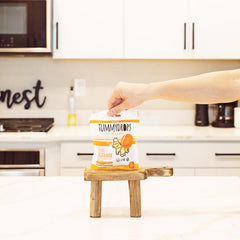 Tummydrops organic ginger lozenges resealable pouch