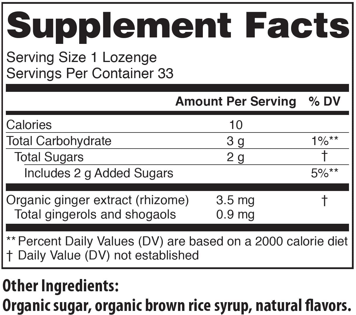Tummydrops ginger lozenges for queasy stomachs