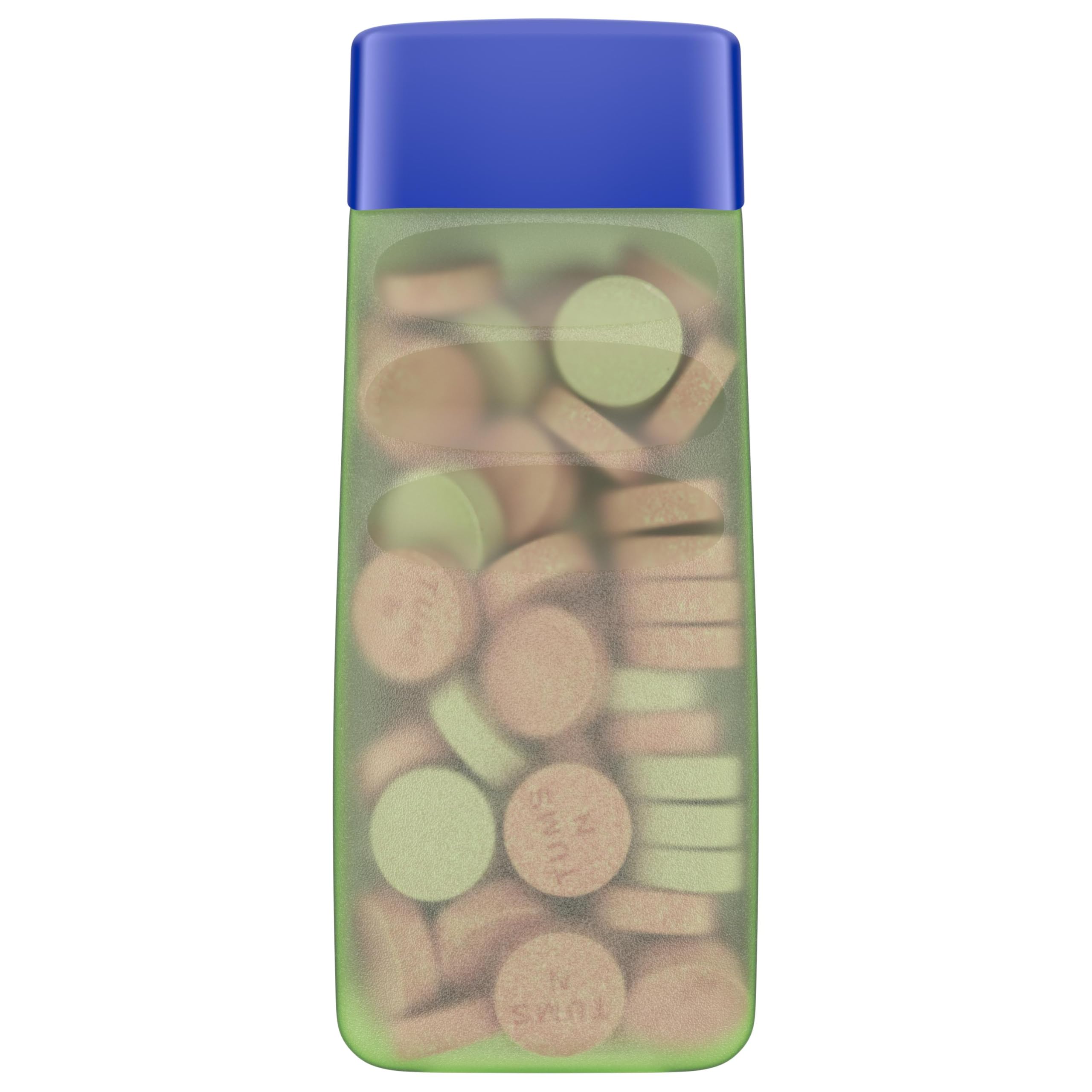 Calcium carbonate based chewable tablets for heartburn relief