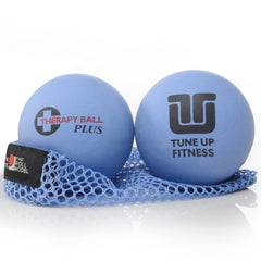 Tune Up Fitness Therapy Ball PLUS Pair in Tote two 2.5 inch balls