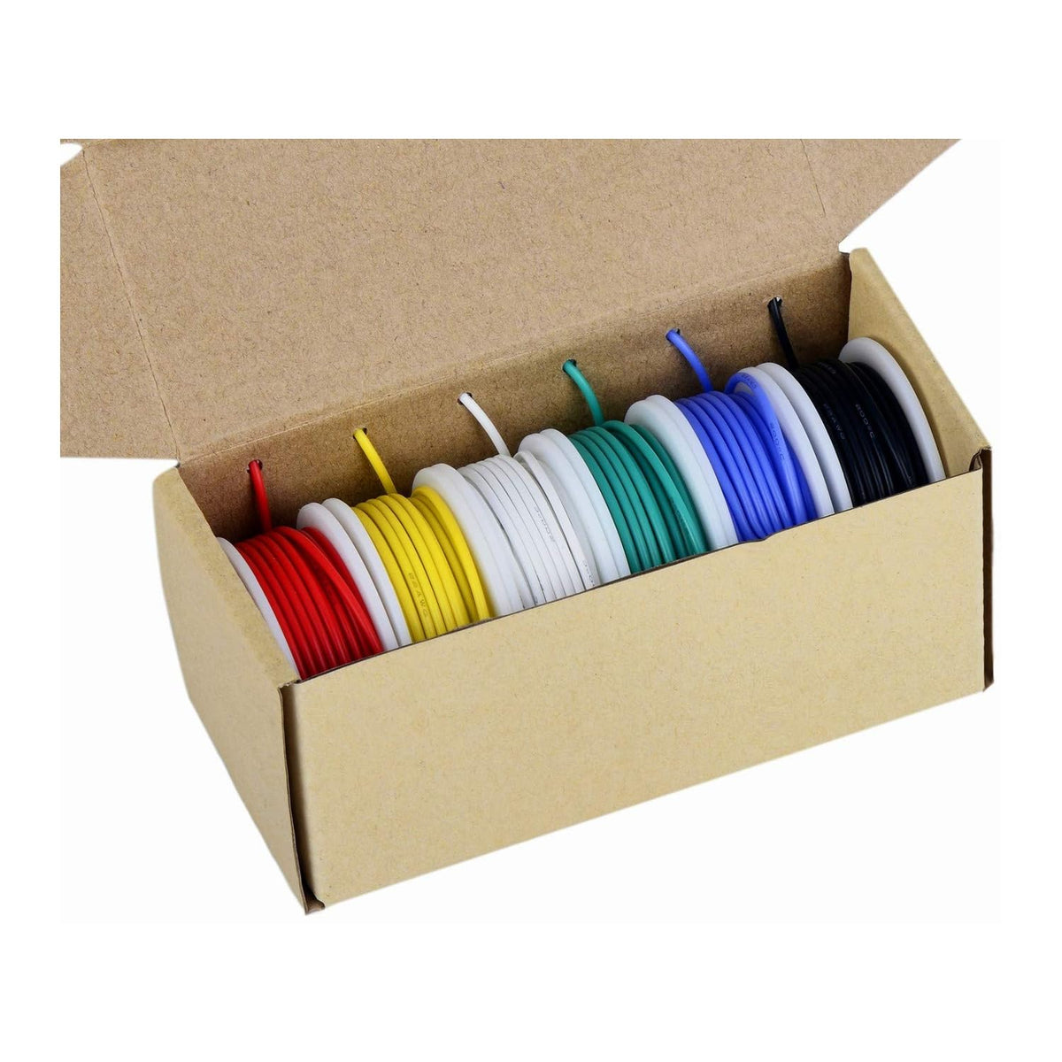 TUOFENG 20 AWG silicone wire kit six color wires for electronics