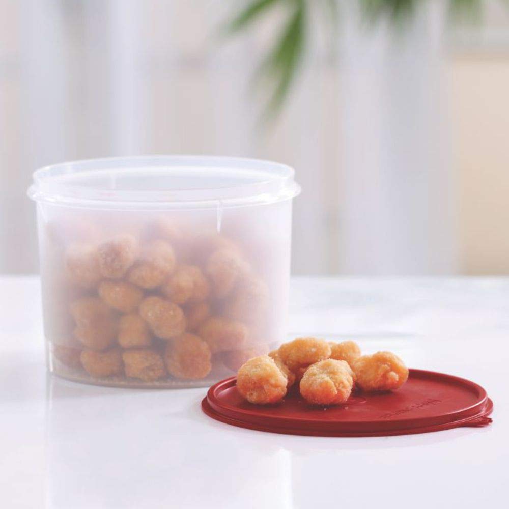Tupperware Medium Super Storer 3 Litres stackable container with sheer base and tab opening