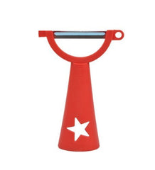 Tupperware TP-270-T127 vegetable star peeler red color stainless steel blade