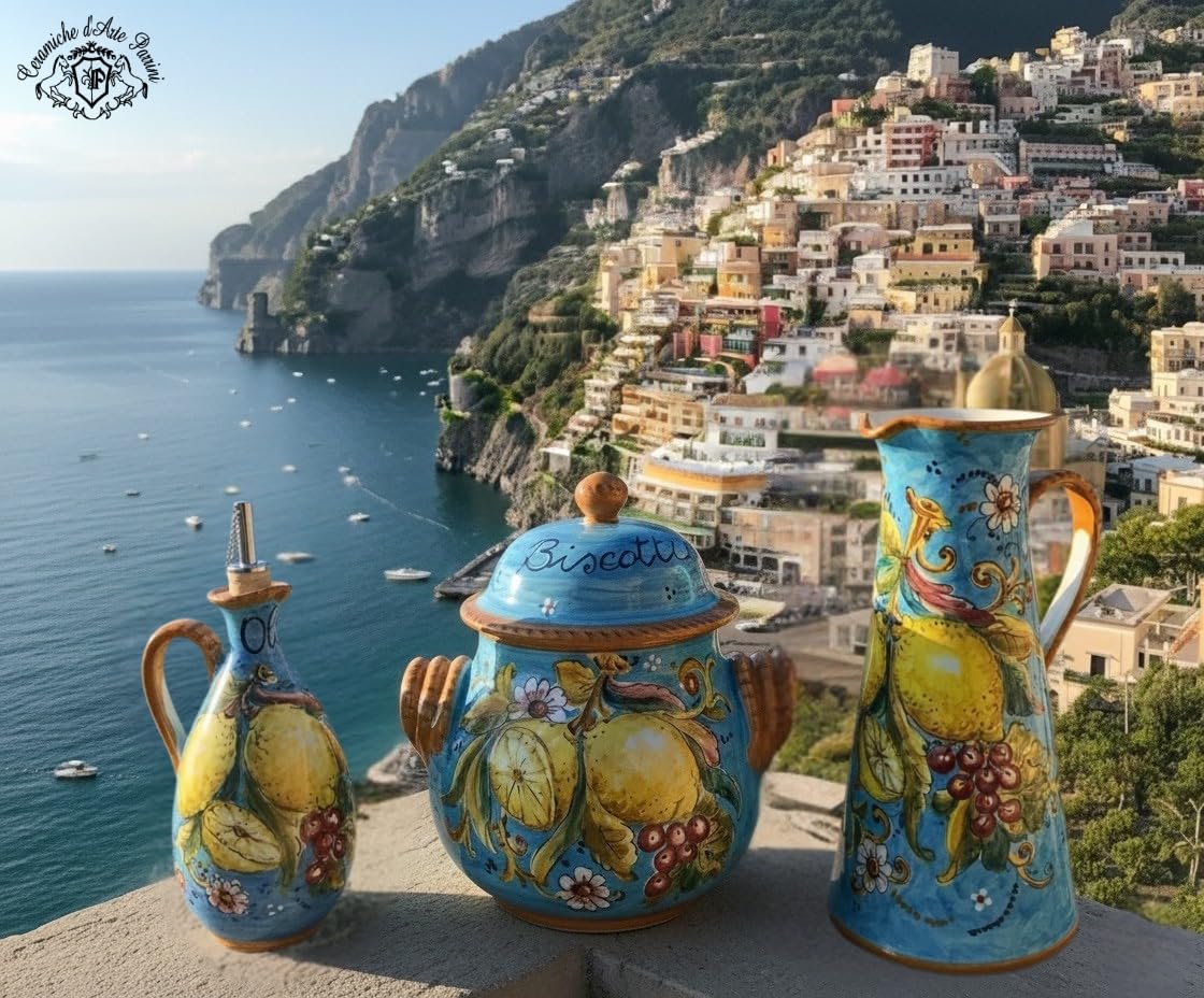dishwasher safe Italian ceramic art tray