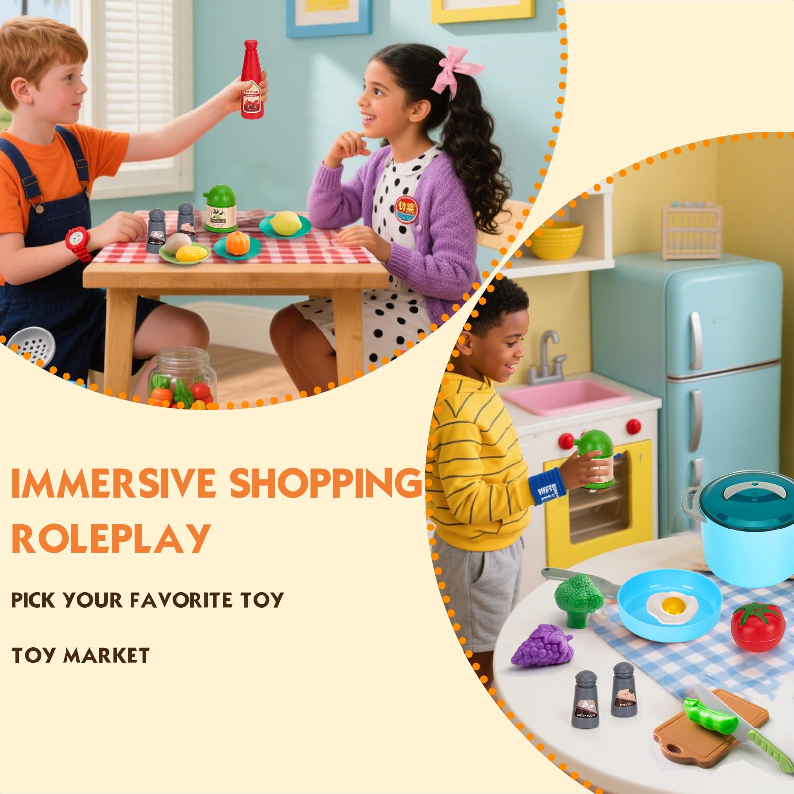 turquoise color kids cooking ware set