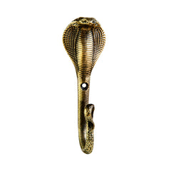TUTURA LUTSS Cobra wall hook in brass for coats