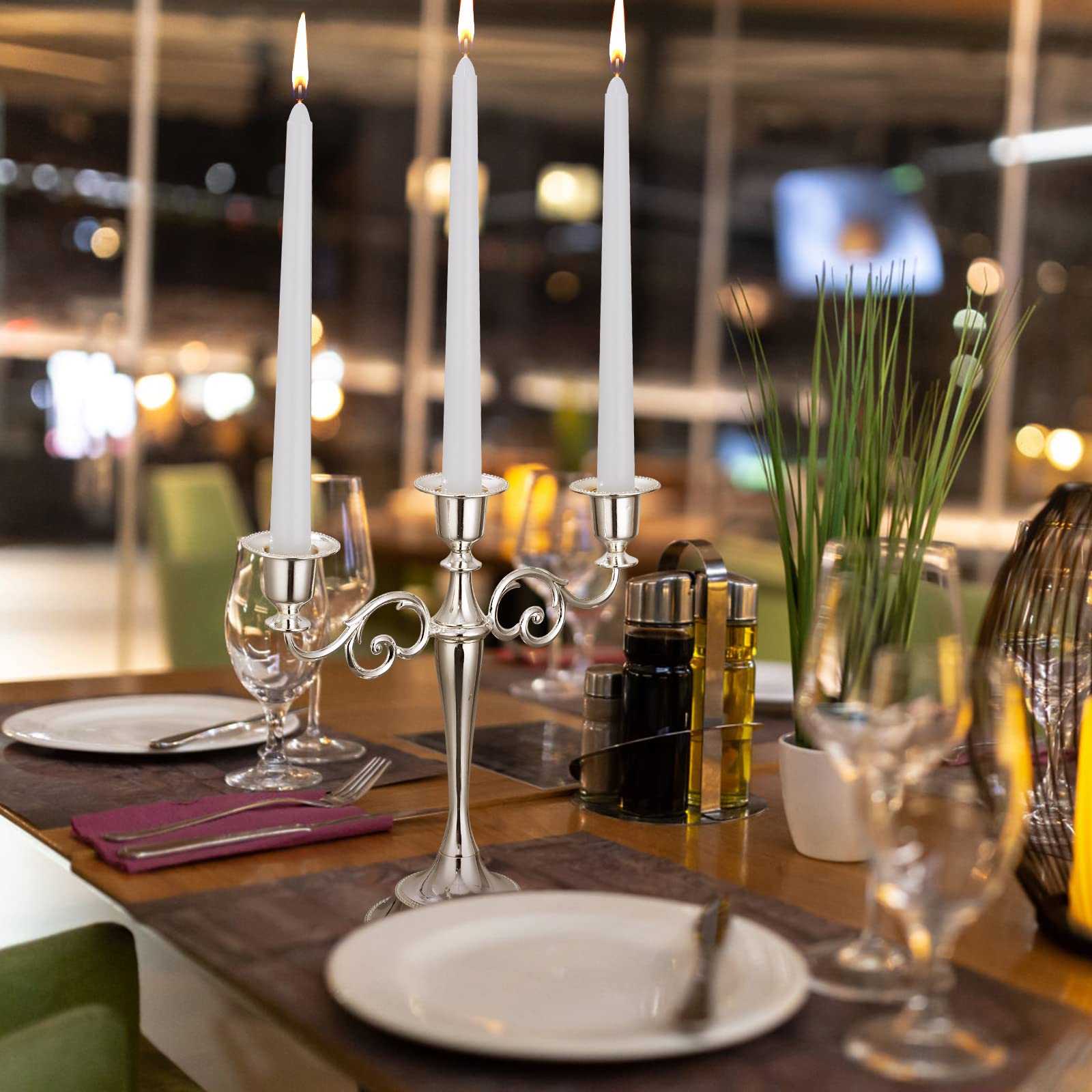 Smokeless unscented dinner candle Tuyai