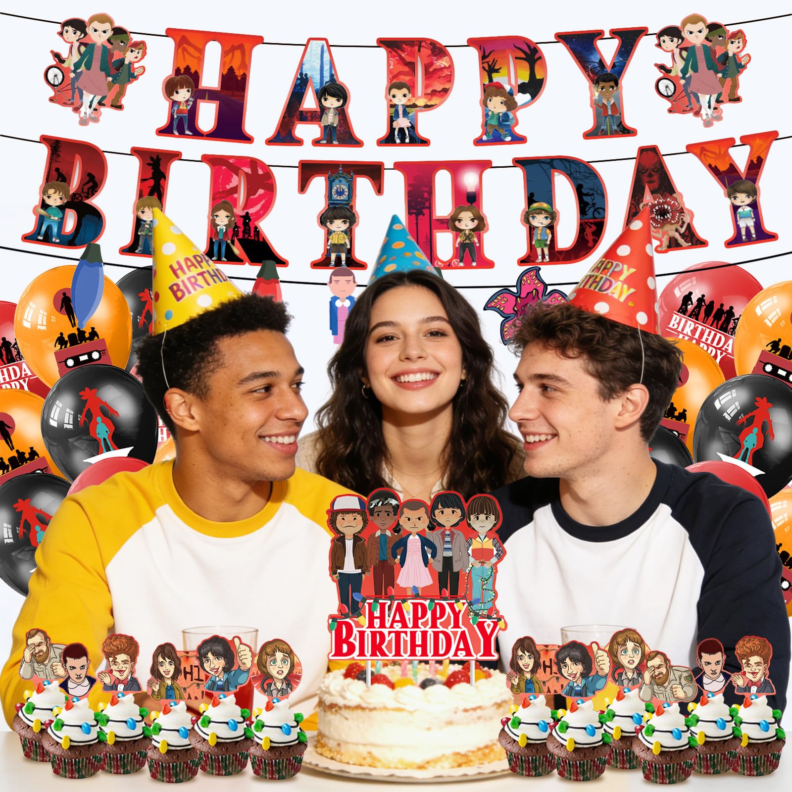 latex balloons 12 inches for tv series theme kit