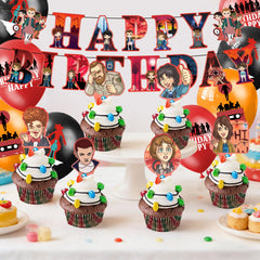 cake topper 6x6-3 inches for tv series theme decorations