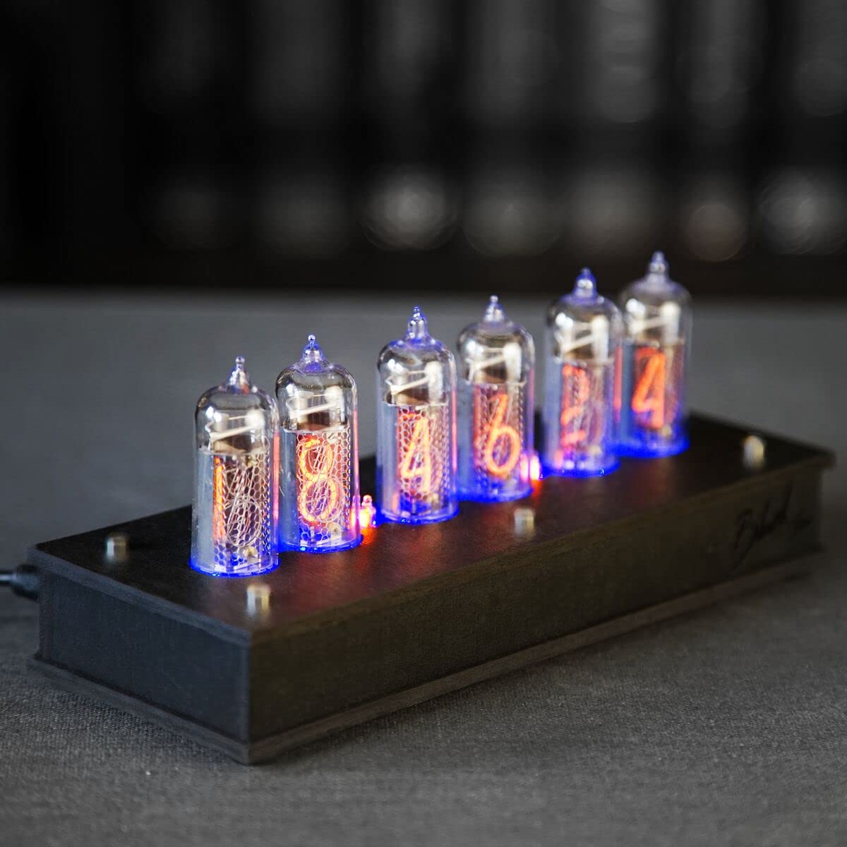 Power adapter and user manual included nixie clock