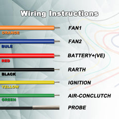 12V 24V controller suitable for vehicle cooling setups