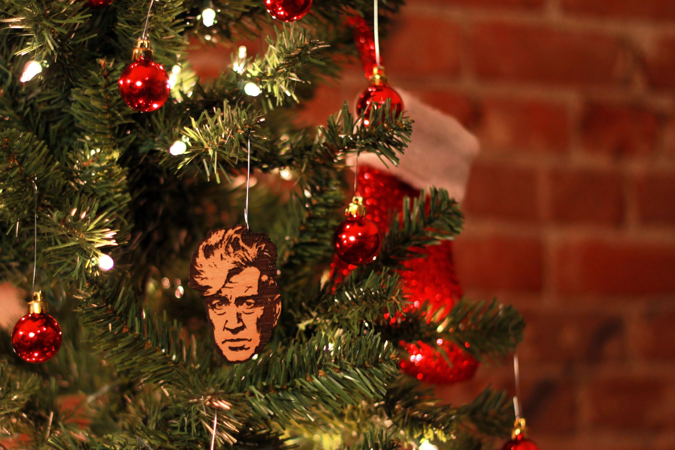 Twin Peaks gift ornament branding mention