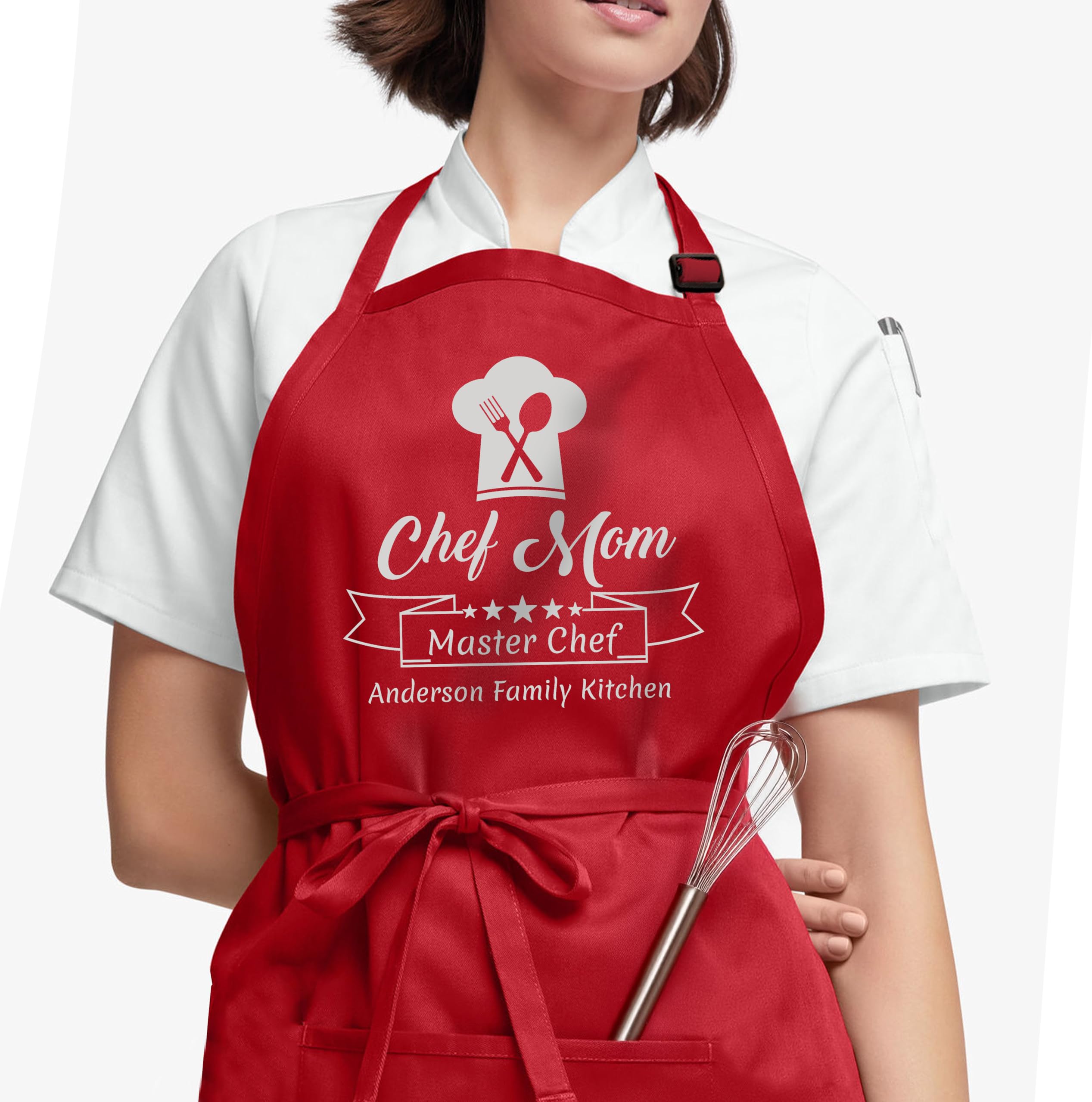 Fade-resistant fabric apron for durable use