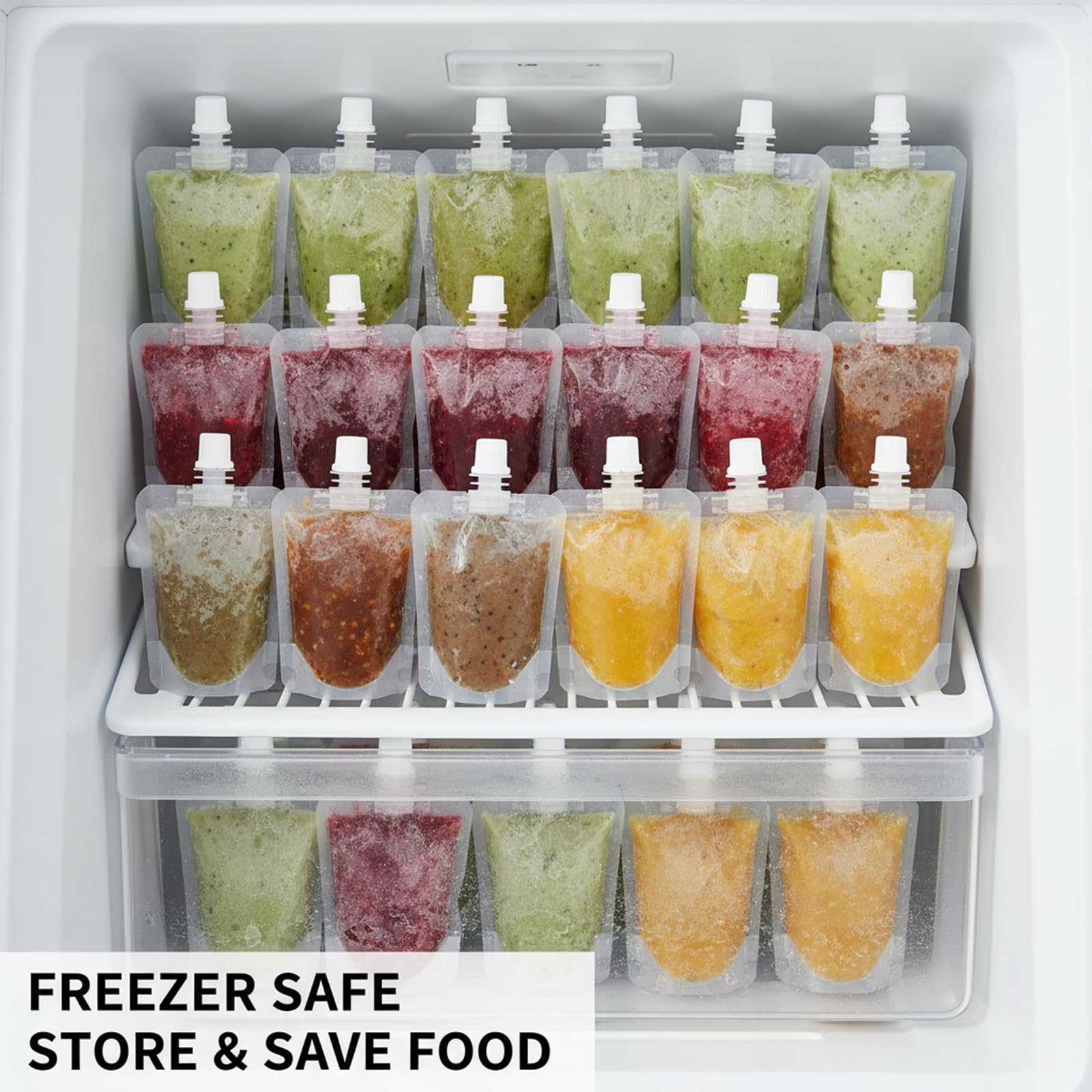 transparent juice bags for beverages and small items