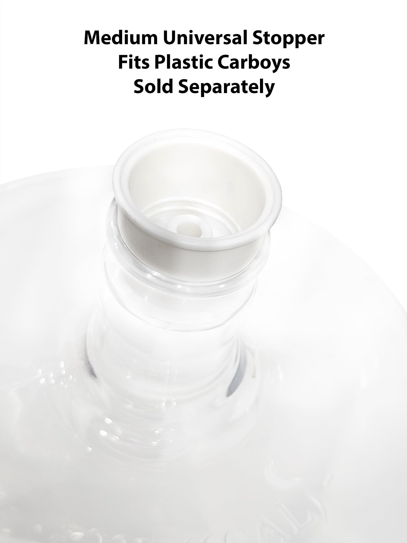 Better Bottles compatible drilled carboy bung alt text image 7