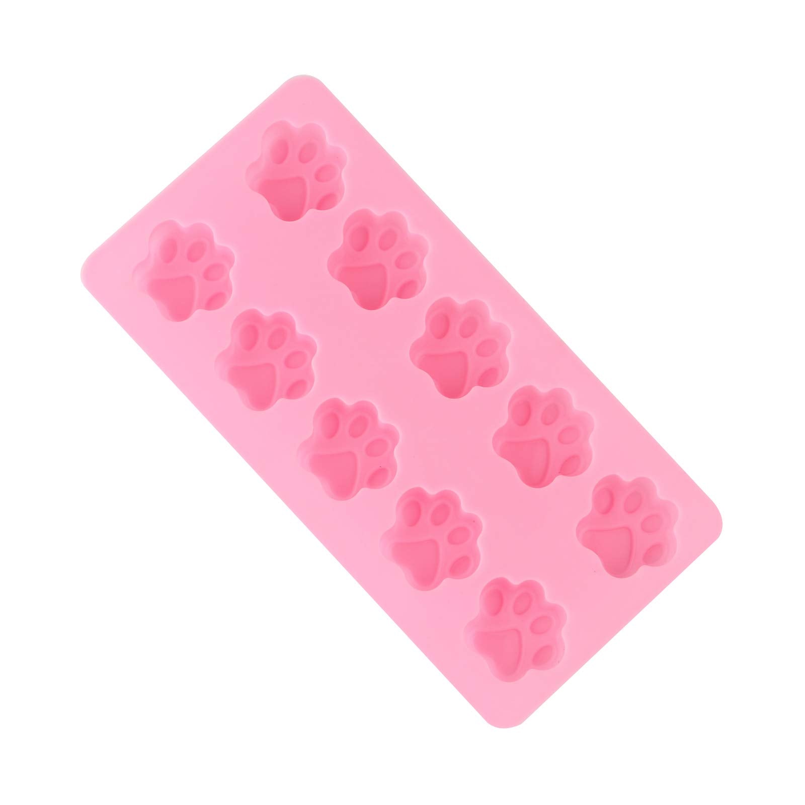 Bear footprint cavity design silicone mold