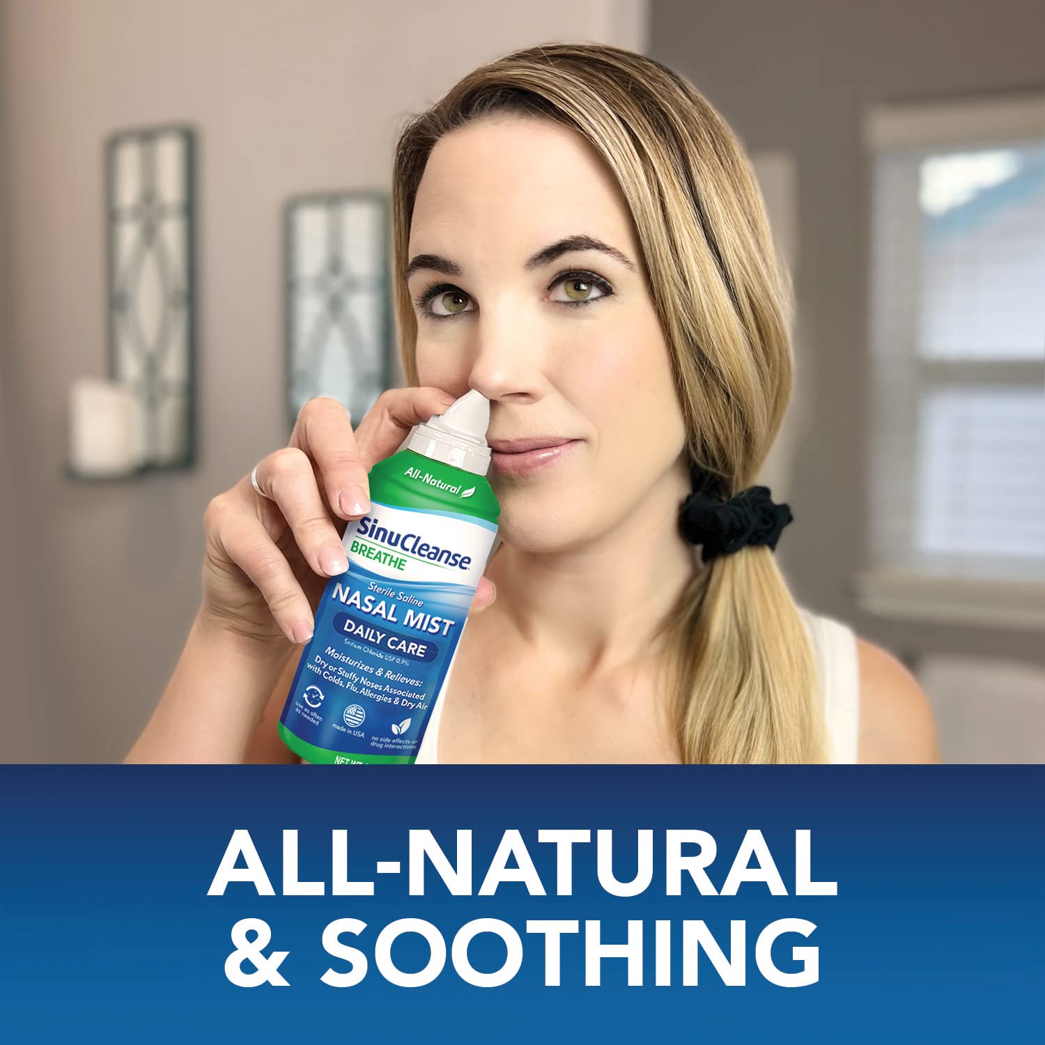 USA made nasal spray packaging for SinuCleanse
