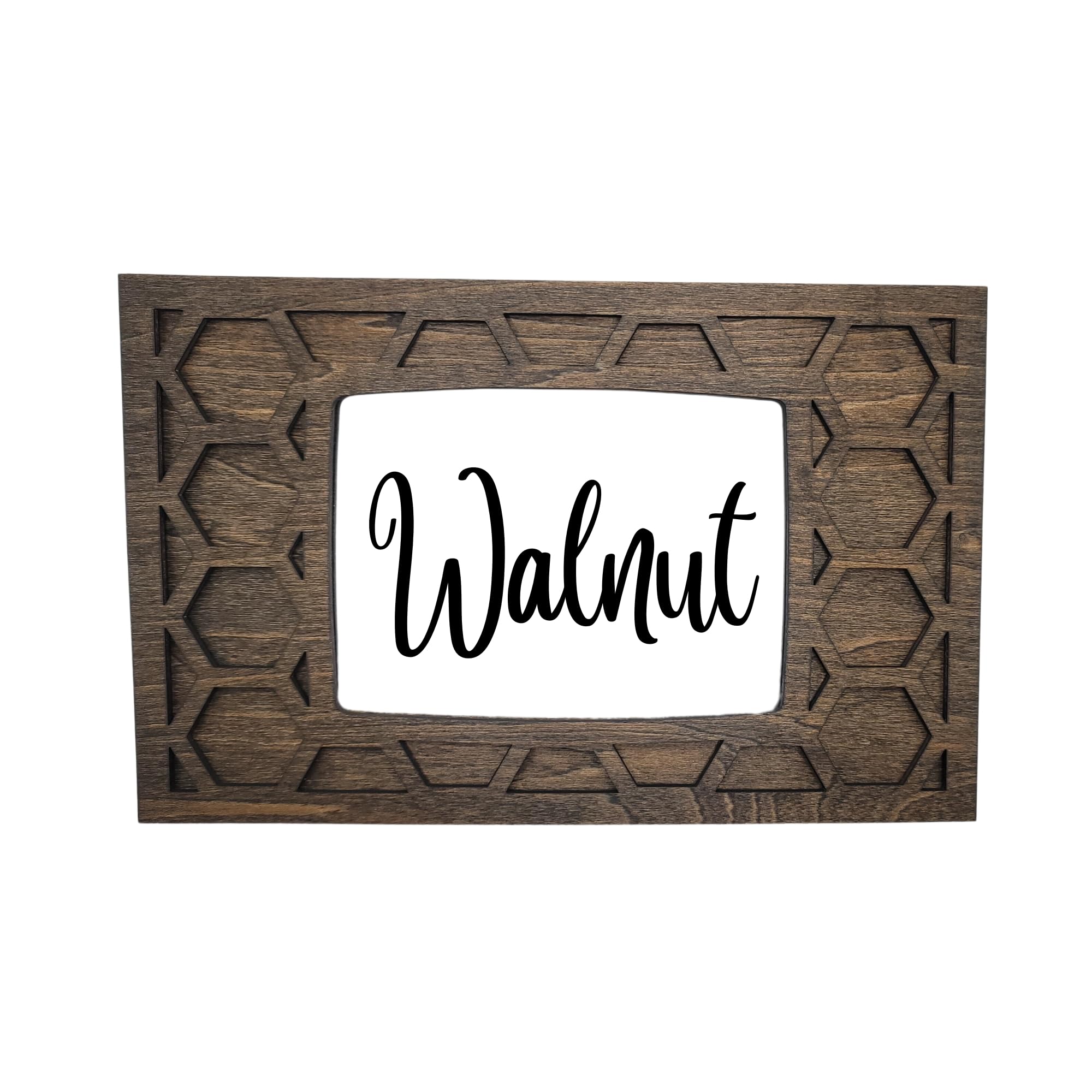 DIY Raw version wall plate two pieces paint or stain guidance