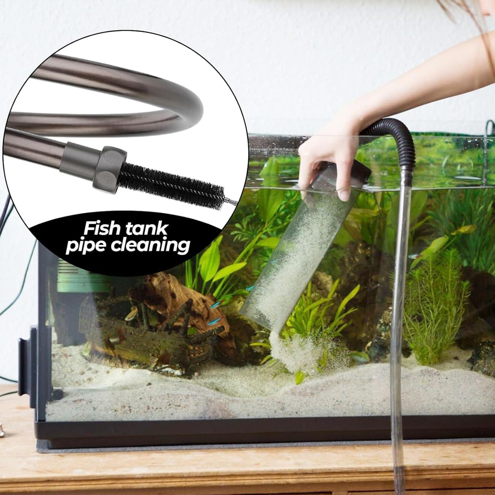 Two-piece drain cleaning set includes pipe cleaner and sink unblocker