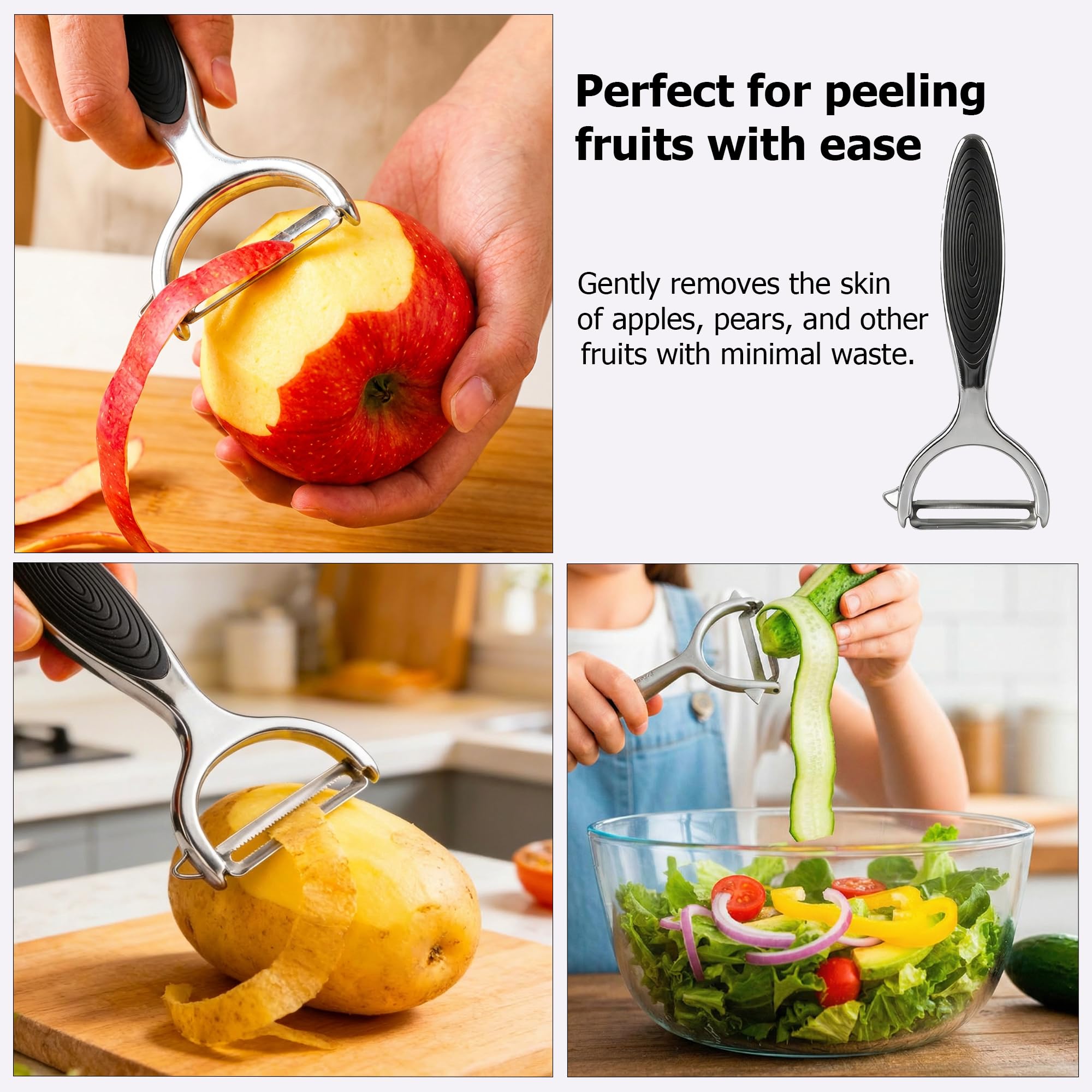Left and right handed comfort grip on kitchen shears