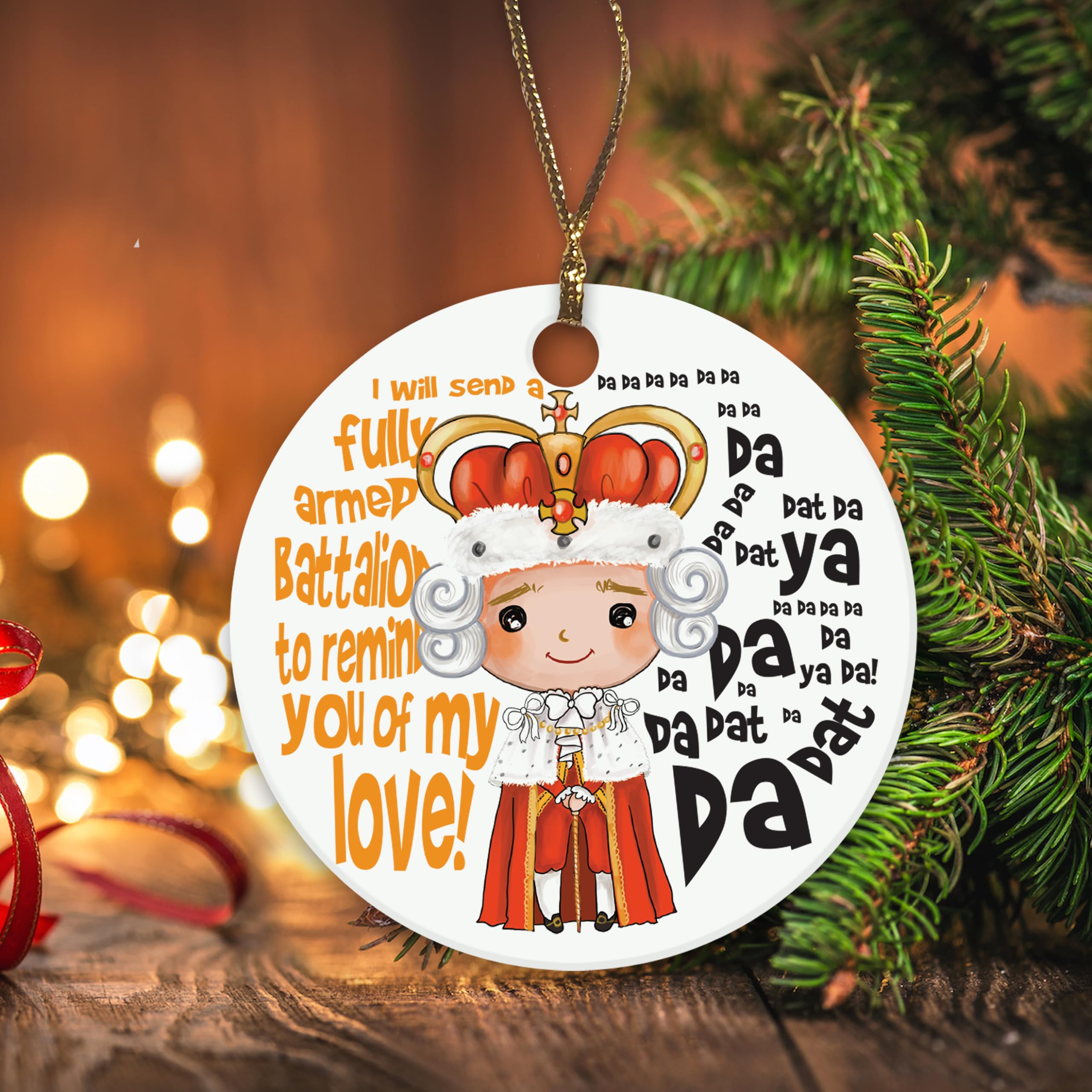 Gift-ready ornament for holiday celebrations
