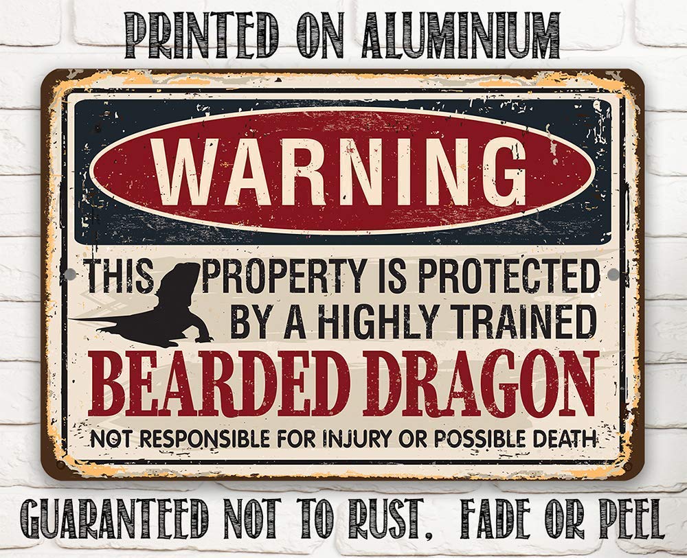 Bearded Dragon decorations gift sign
