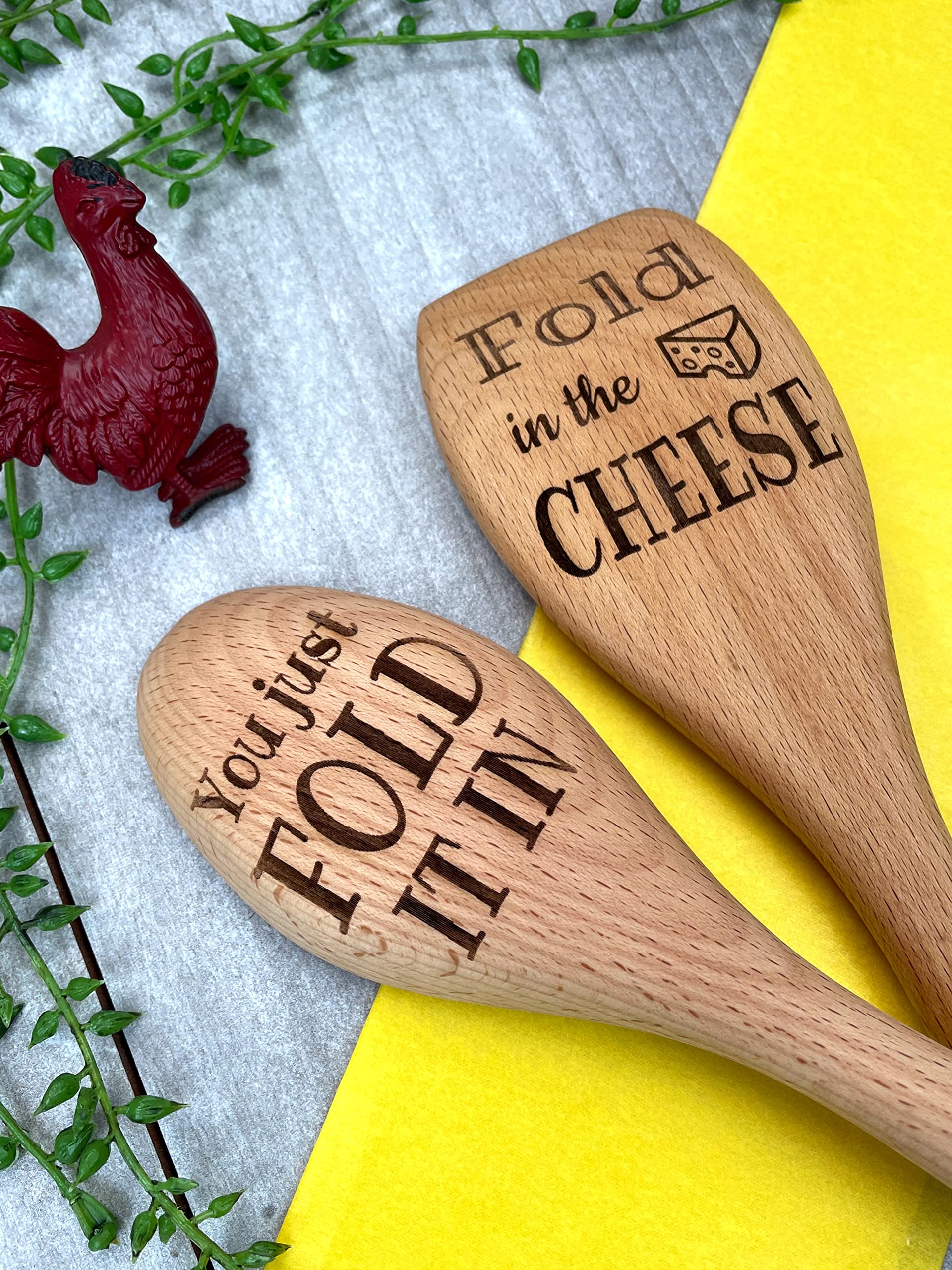 Two spoons gift set featured in humorous packaging