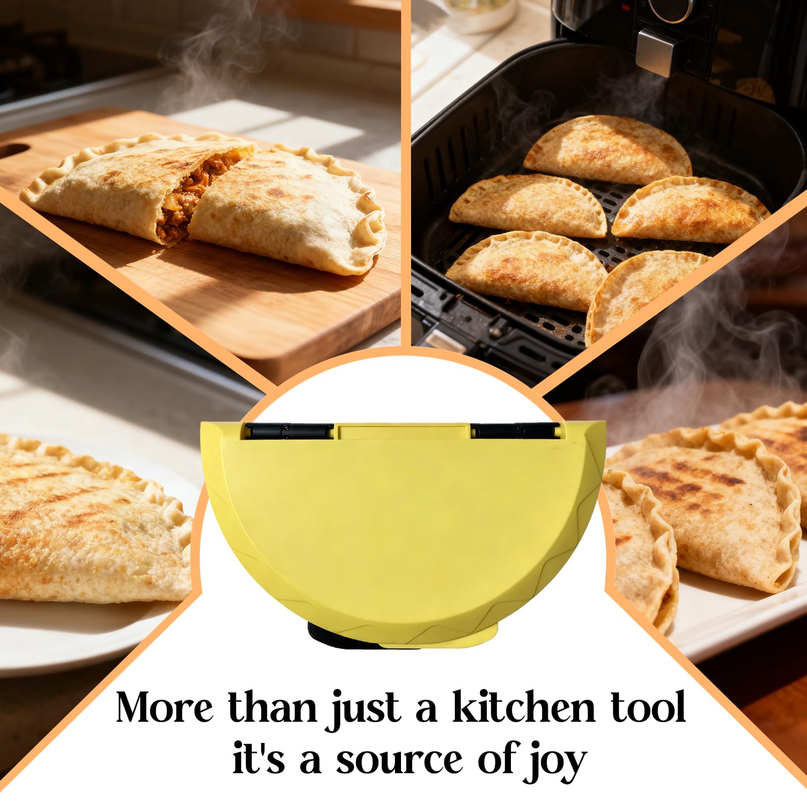 Family taco night with Twostubir tortilla press