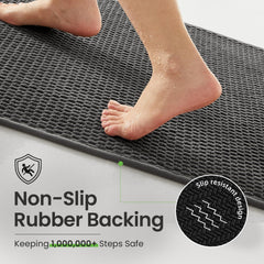Absorbent quick dry TYUU bath mats