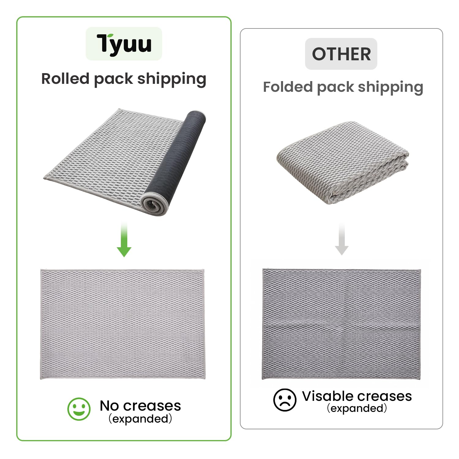 PET friendly TYUU bath mat rug